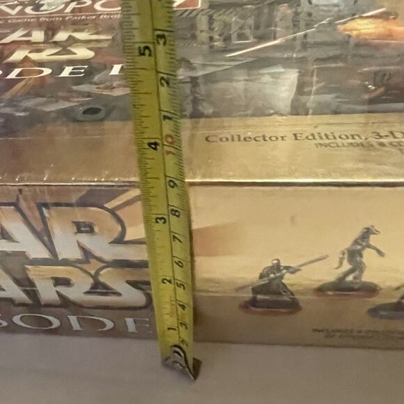 Vintage Star Wars Episode 1 Monopoly Collectors Edition Board Game 1999 Unopened - Picture 10 of 10